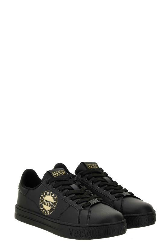 Versace Logo Court 88 Low Top Sneakers 79YA3SK1 ZPB03 G89