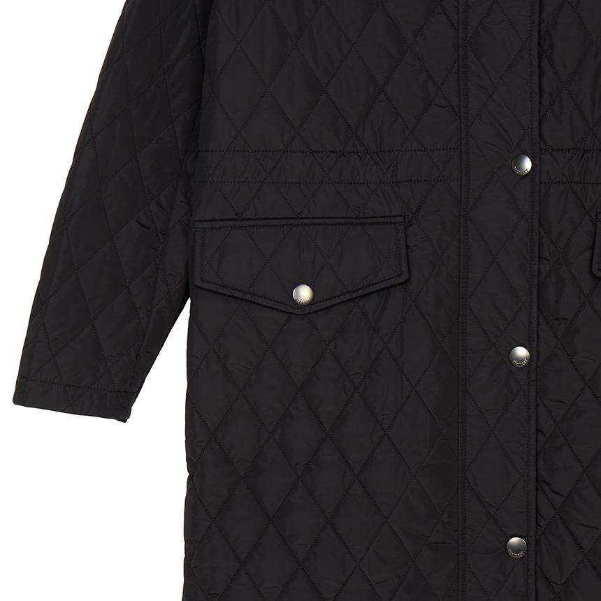 BURBERRY Hilgate Women’s Hooded Long Quilted Jacket 8110325