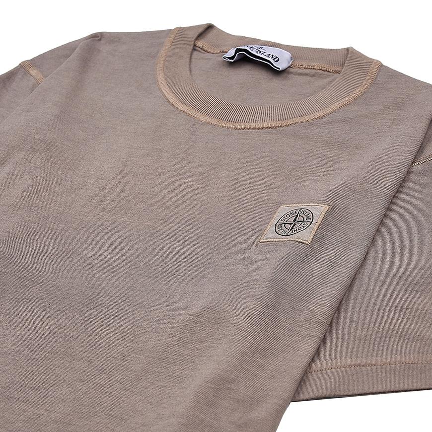 STONE ISLAND Organic Cotton Short Sleeve T-Shirt Navy Men’s