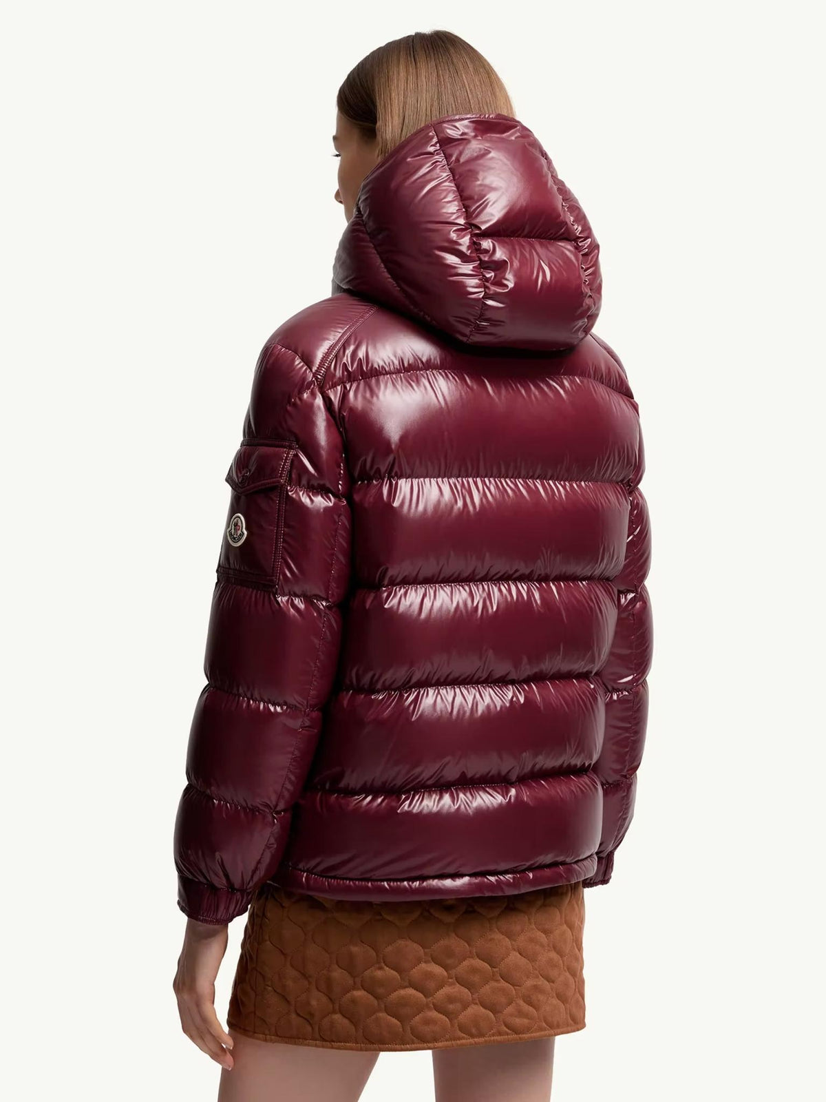 Moncler Black Down Puffer Jacket for Women