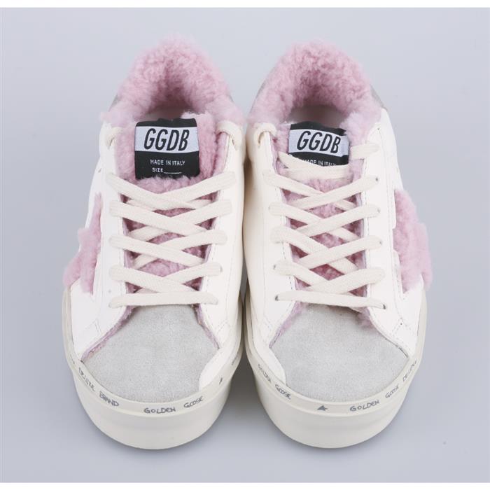 GOLDEN GOOSE Women's Shearling-Lined Low-Top Sneakers GWF00372 F003269 81793