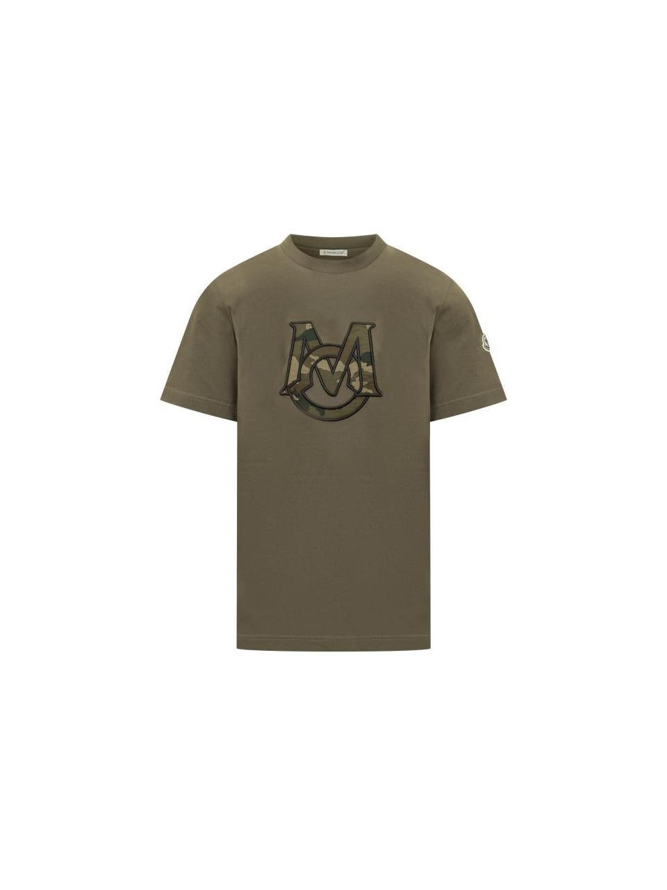 Moncler Monogram Cotton T-Shirt 8C00024 89AYY 823