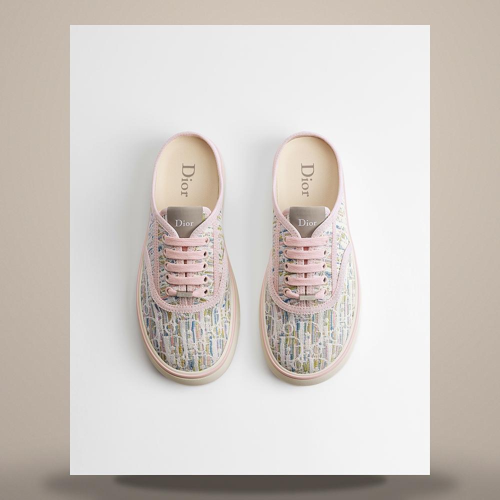 DIOR Oblique Pastel Jacquard Multicolor Low-Top Sneakers KCK571OJP S84W