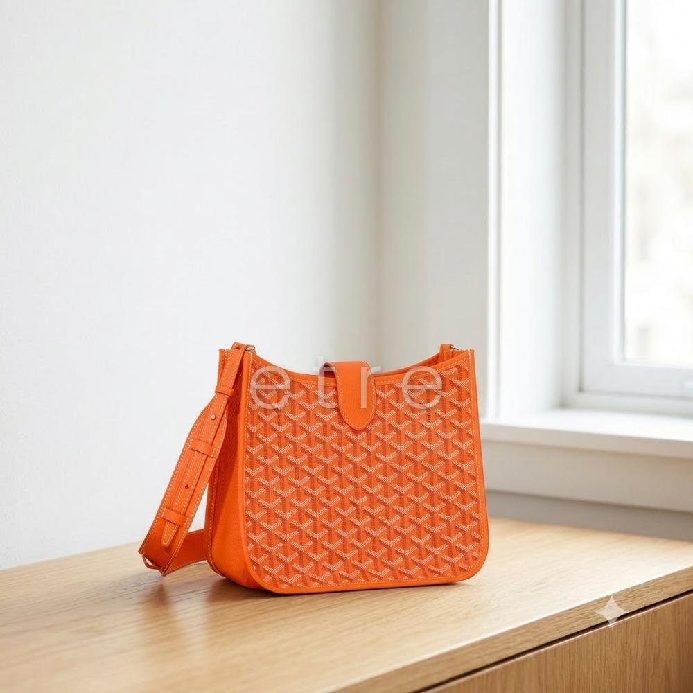 Aimé Leon Dore Orange Muze PM Tote Bag MUSETTPMLTY07CG07P