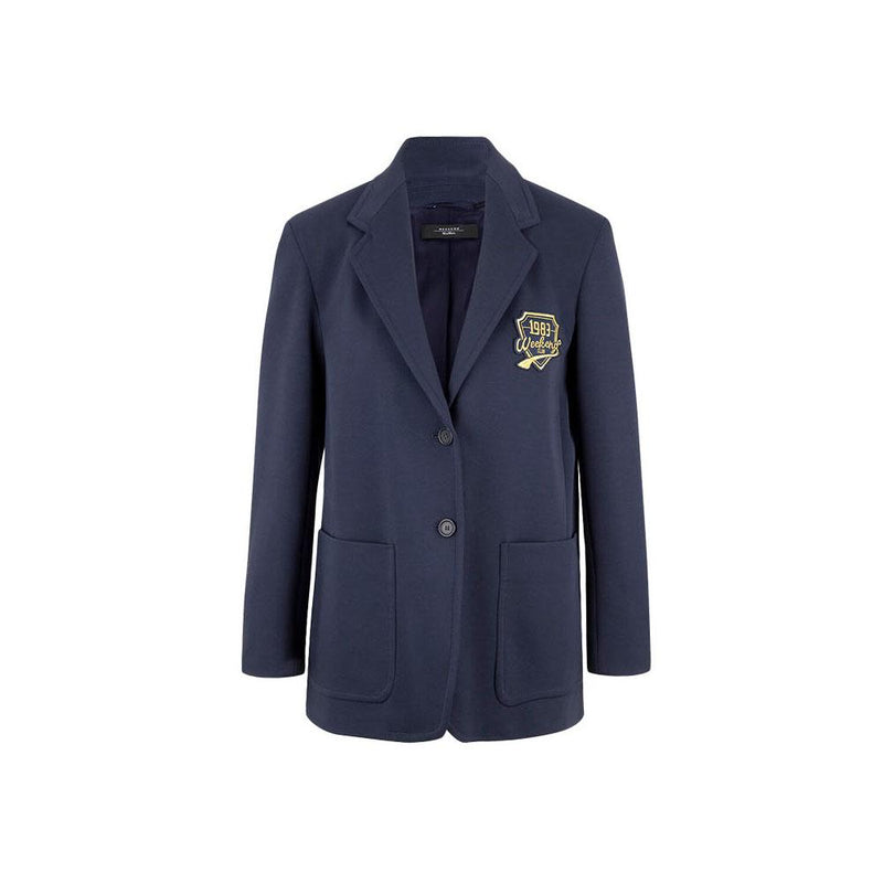 Max Mara BRAMA Logo Blazer Jacket for Women 2515911011 002