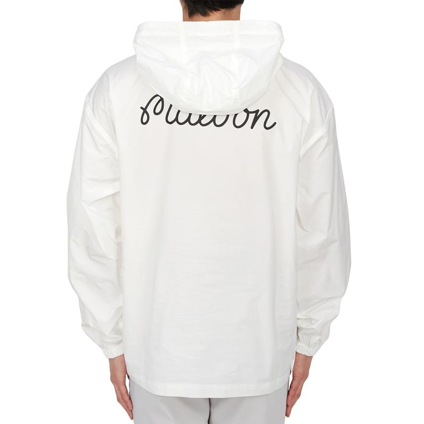 malbon Evergreen Men’s Hooded Anorak Golf Jacket ME0037 WHT