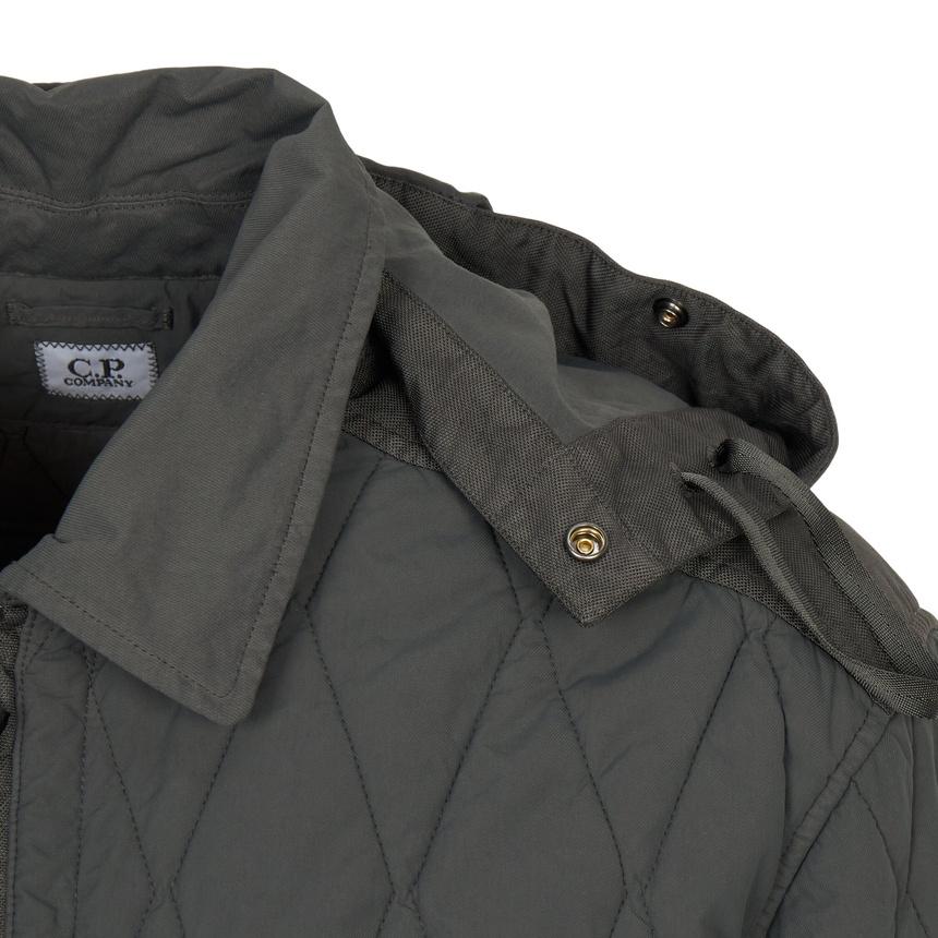 CP Company Men’s Quilted Jacket Gray