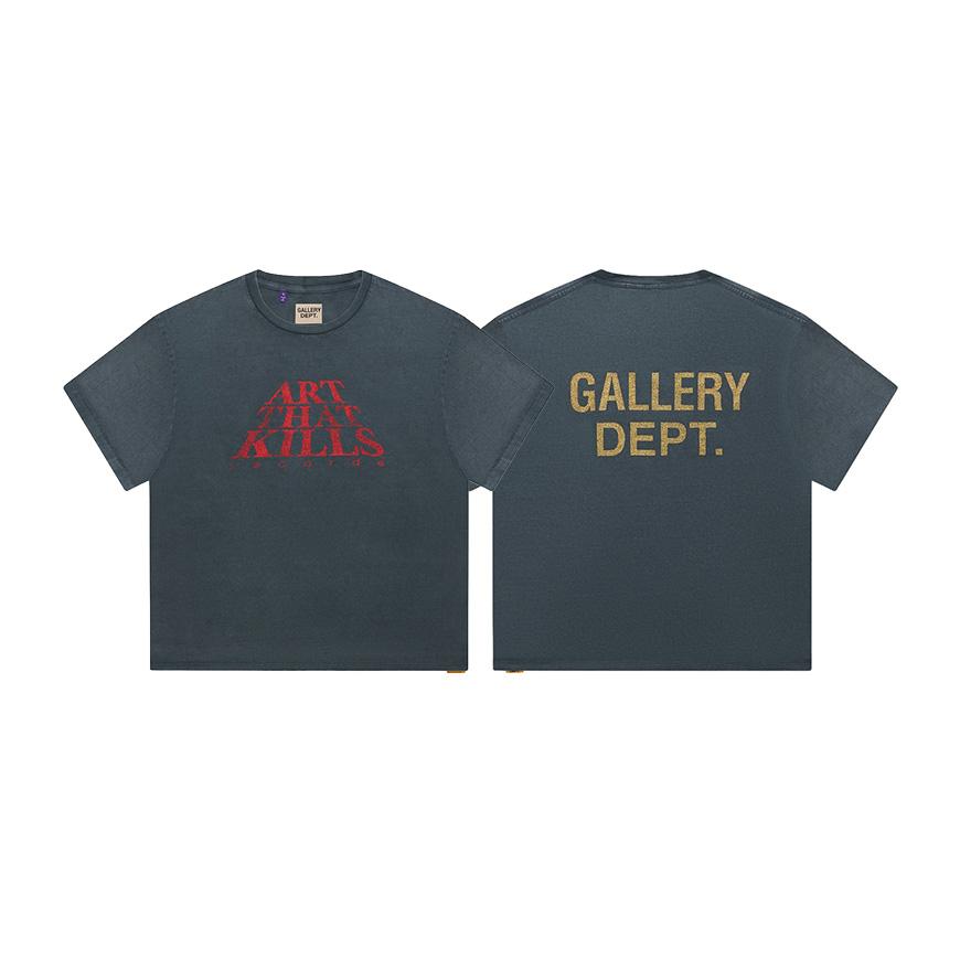 GALLERY DEPT. The Force Logo T-Shirt Black Men’s TFL 10292 LVBK