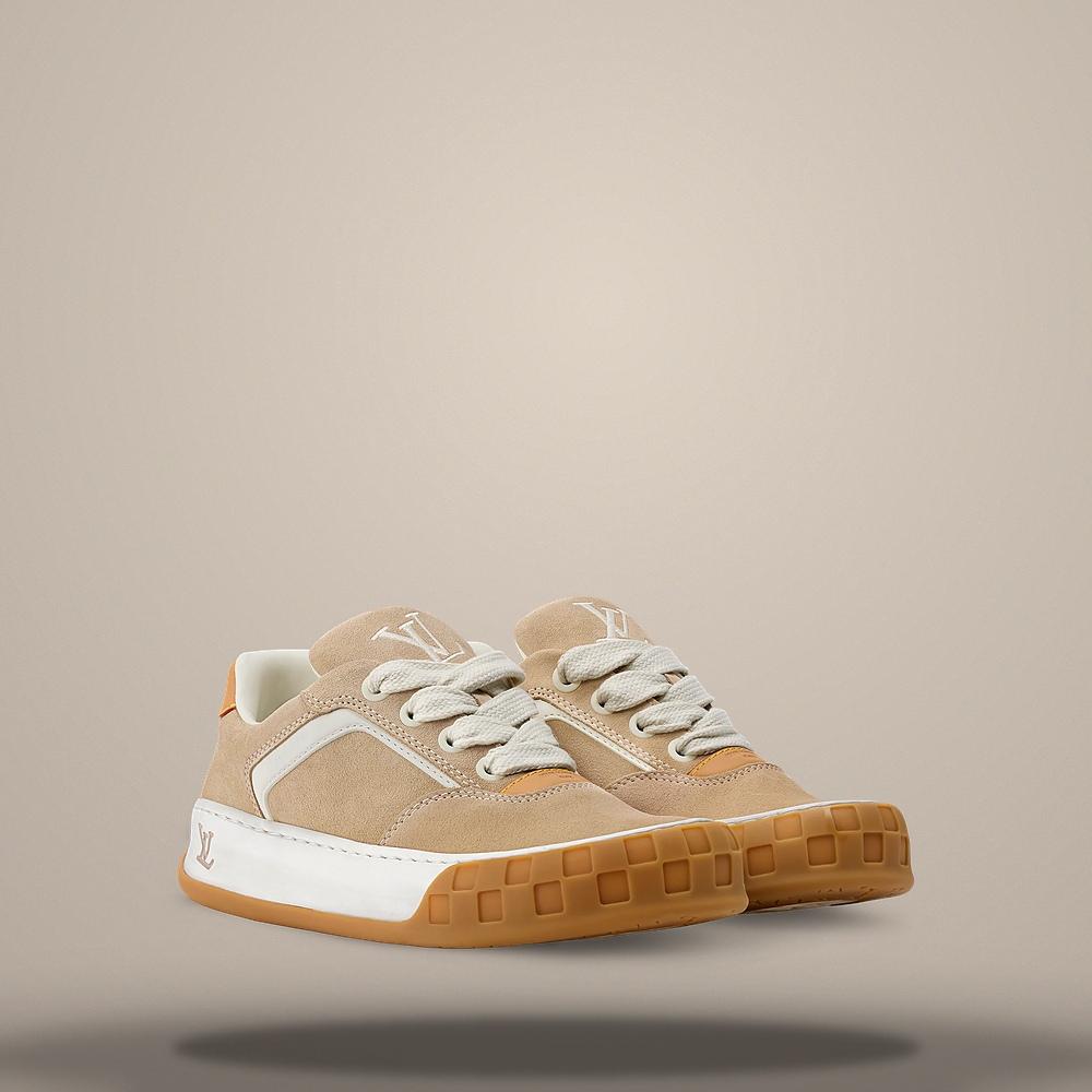 Louis Vuitton Beige LV Tilted Sneakers Low-Top 1AKYE2