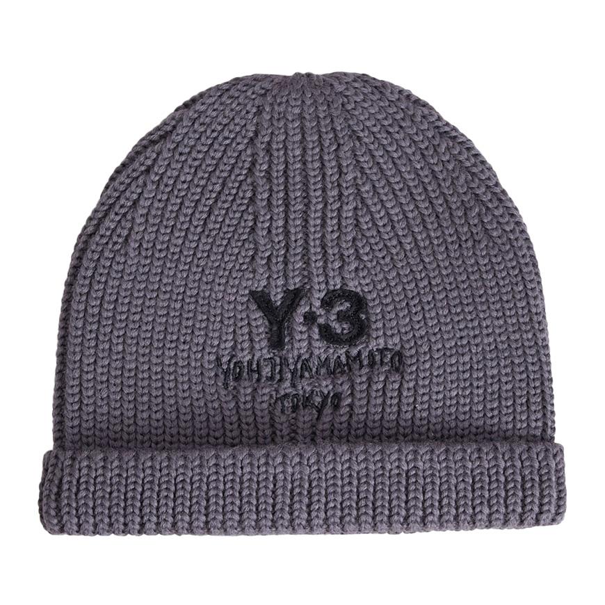 Y-3 Unisex Chunky Knit Beanie JX8309 GRANIT