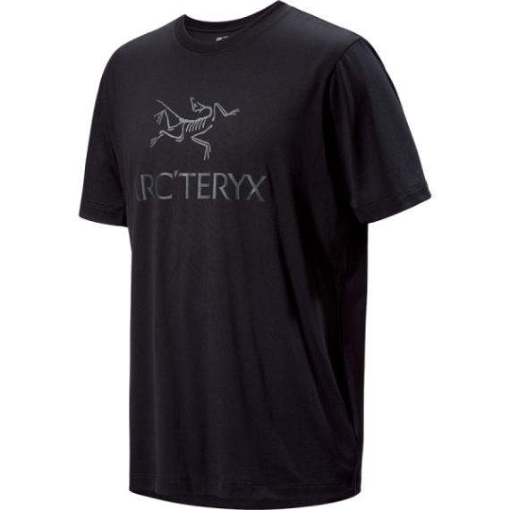 ARC`TERYX Arc’Word Logo Short Sleeve T-Shirt Black 7991