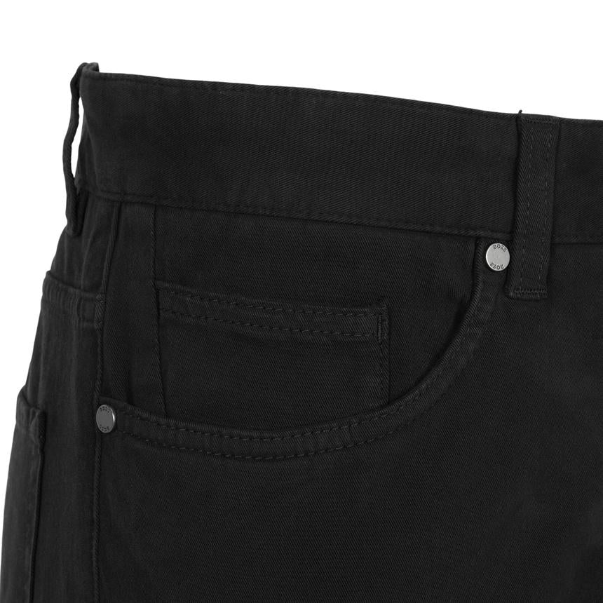 HUGO BOSS Men’s Straight-Leg Classic Pants Black