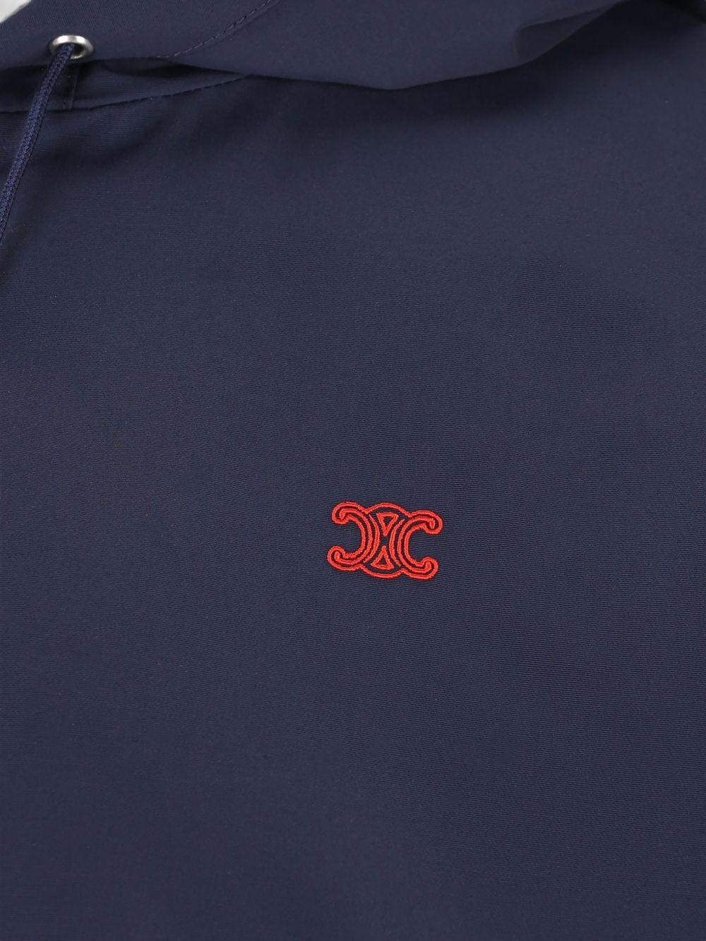 CELINE Casual Jacket Men’s FW26 Navy Zip-Up Jacket