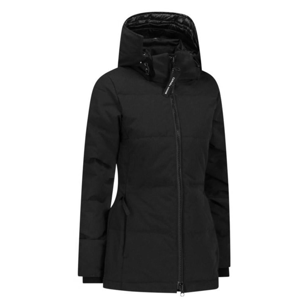 Canada Goose Chelsea Parka Hooded Down Jacket Black