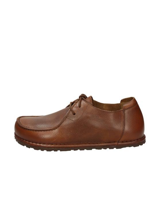 Birkenstock Roast Brown Leather Sneakers for Women
