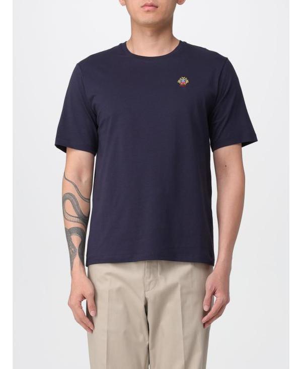 BALLY Crest Logo Cotton Short Sleeve T-Shirt