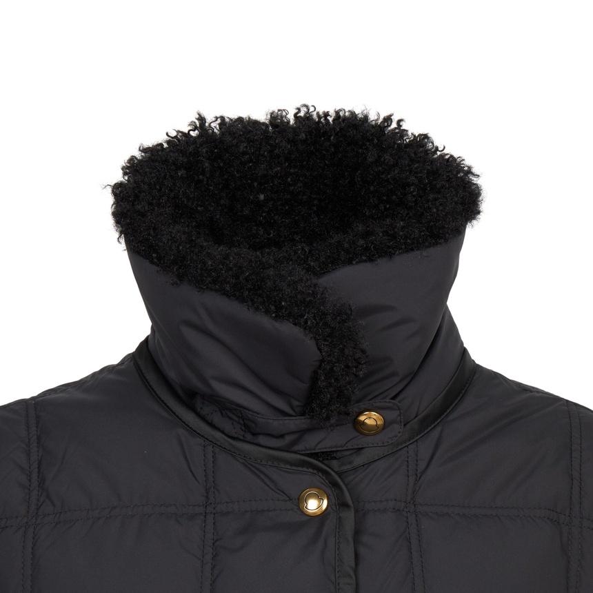 Moncler Women’s Quilted Puffer Jacket Black