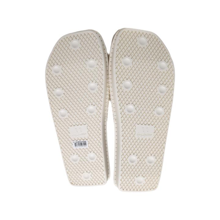 Y-3 Unisex White Water Slide Slippers FZ6424