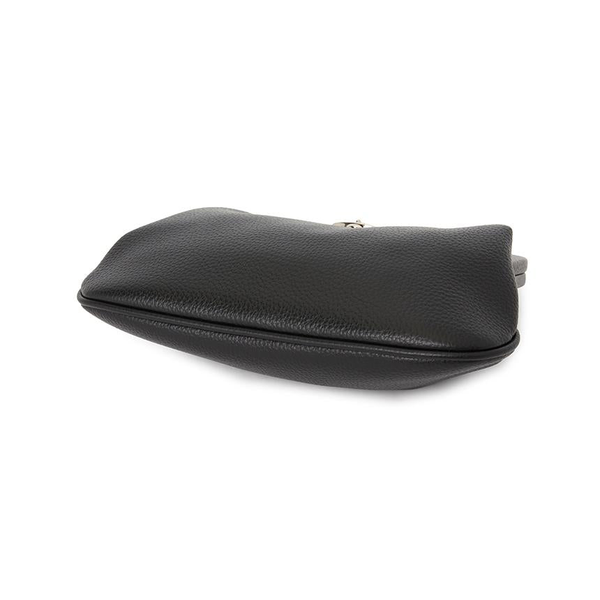 Vivienne Westwood Black Leather Women’s Clutch Bag
