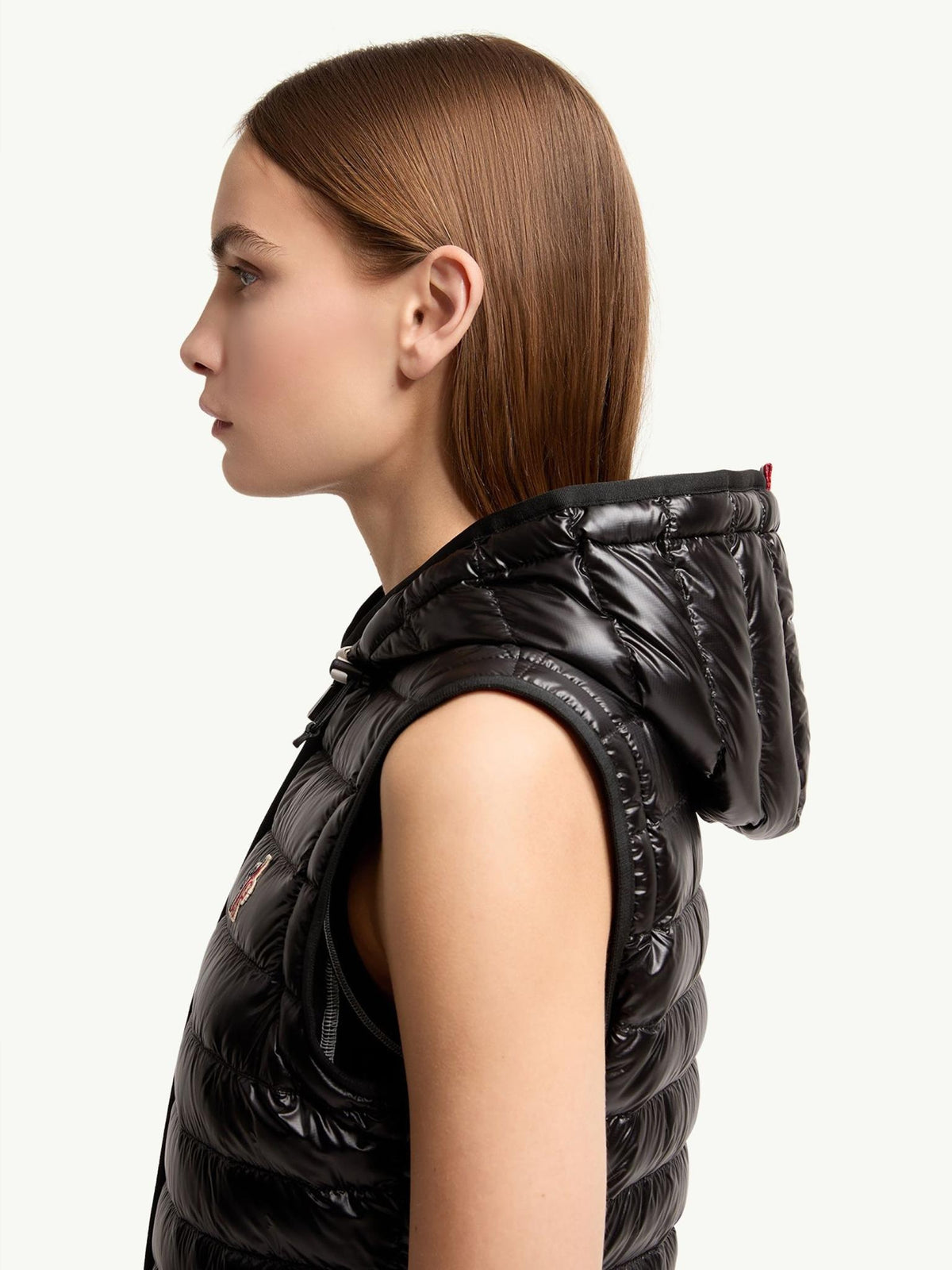 Moncler Black Down Puffer Jacket for Women