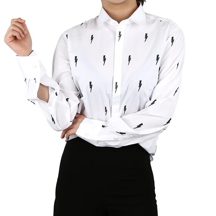 Neil Barrett Women’s Lightning Print Shirt