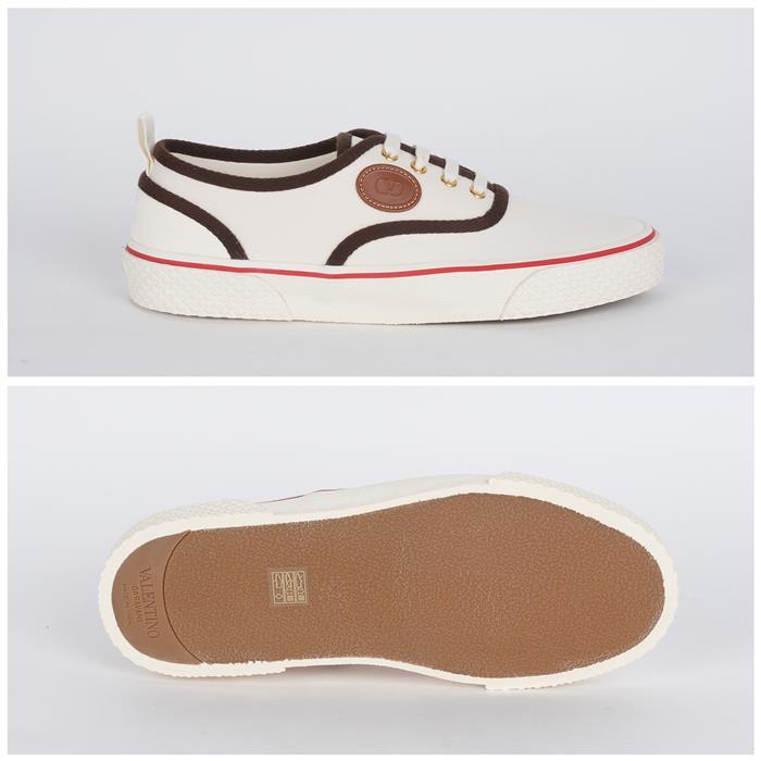 VALENTINO Nozoc Canvas Fabric Low-Top Sneakers 6Y2S0J87 YGT R2T