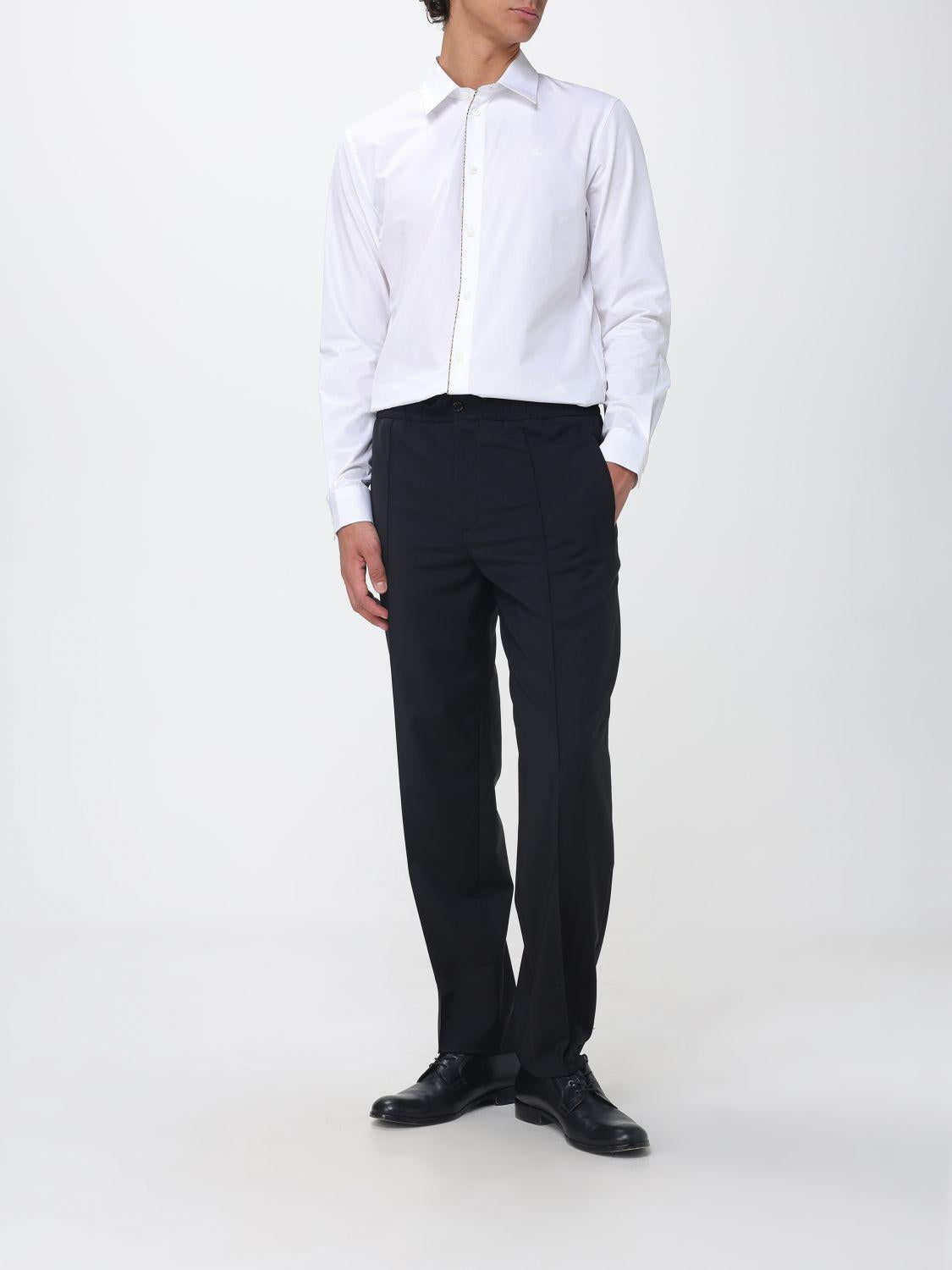 BURBERRY Long Sleeve Button-Down Shirt Men’s