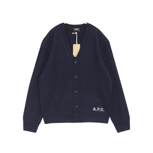 A.P.C. Logo Kenny V-Neck Men’s Cardigan