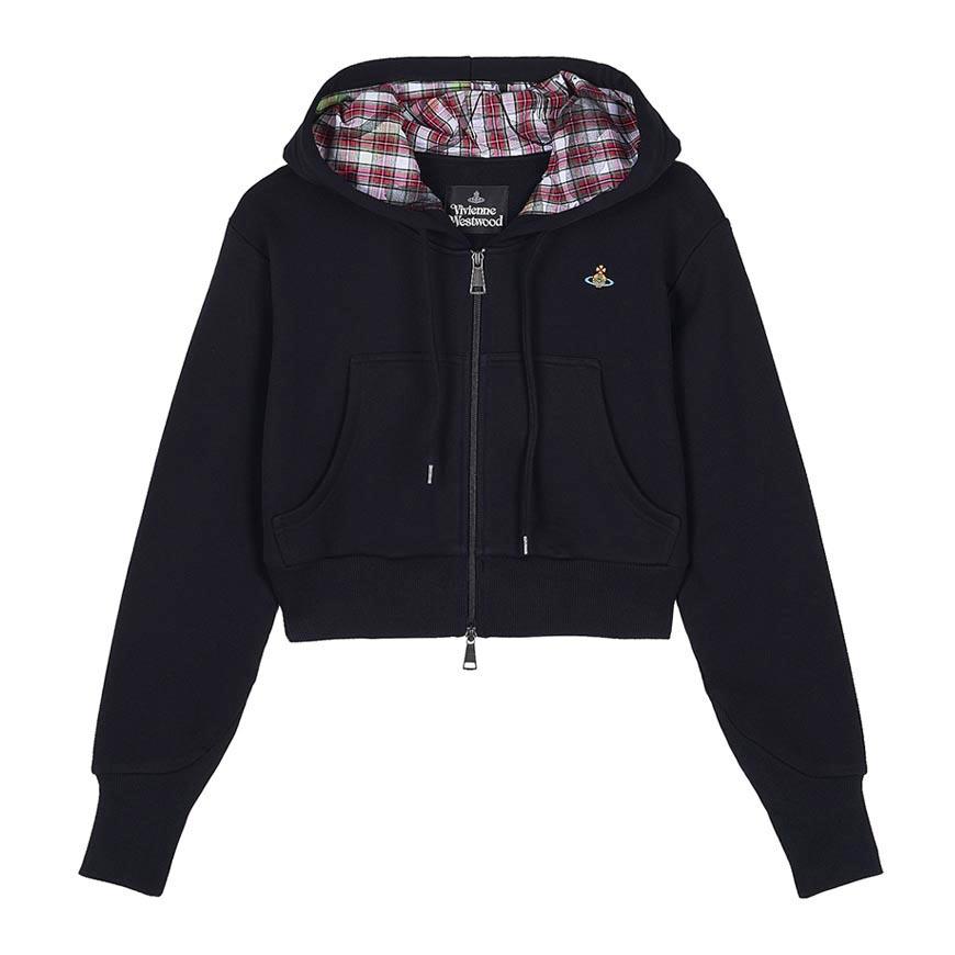 Vivienne Westwood Women’s Leo Zip-Up Hoodie Oatmeal