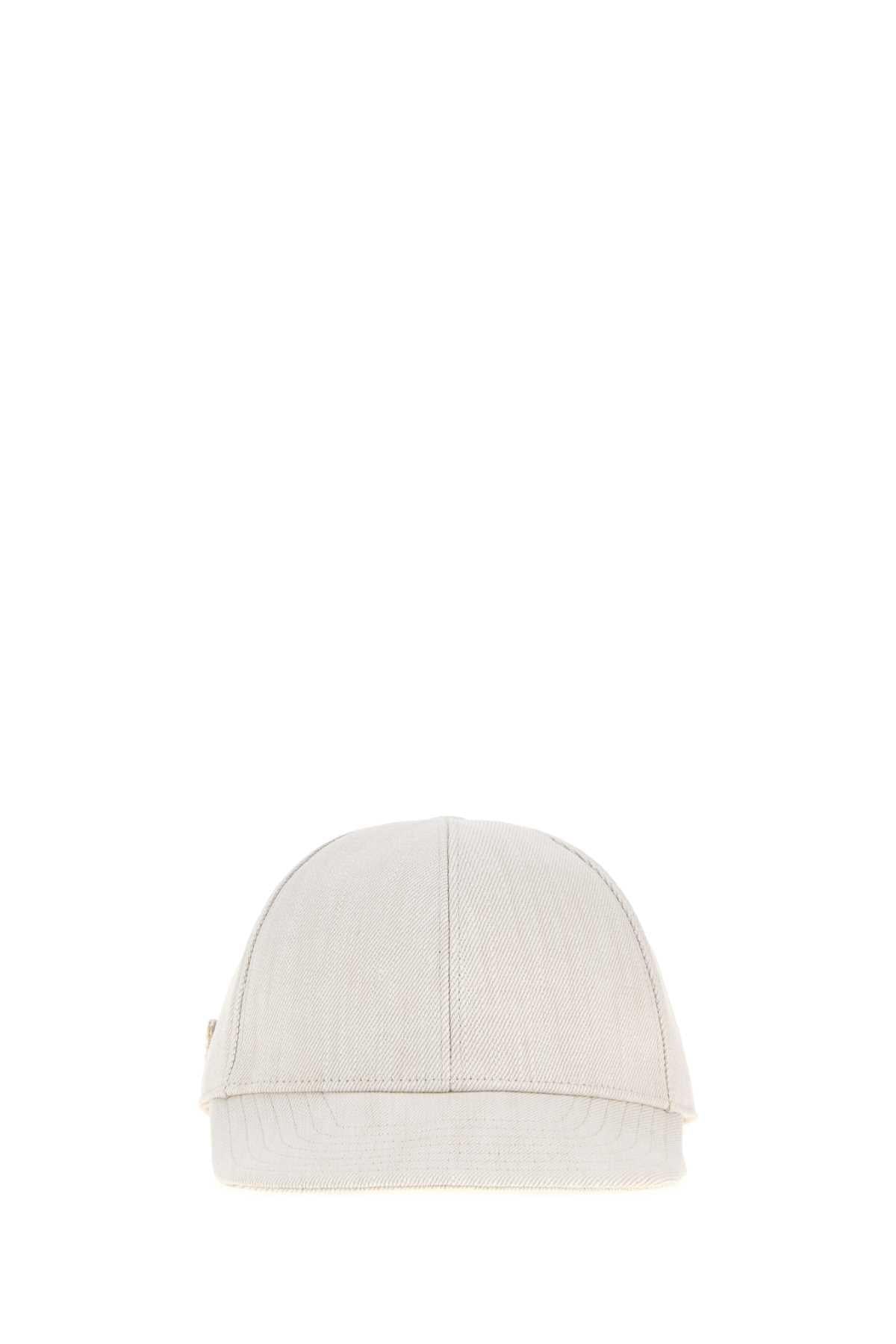 PRADA Black Nylon Baseball Cap