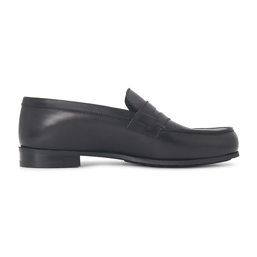 J.M. WESTON 180 Light E-Width Men's Loafers 1141FRY1809W E BLACK