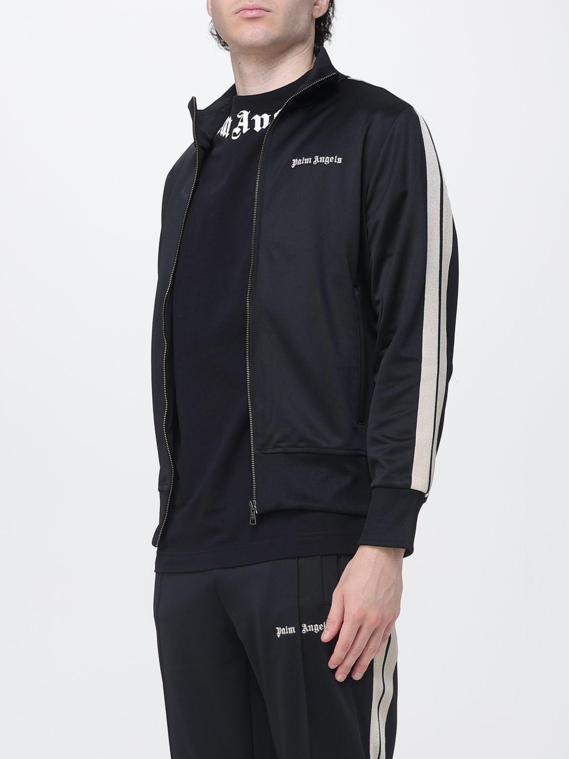 Palm Angels Black Training Sweatpants Joggers for Men