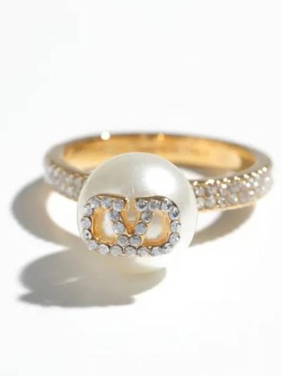 VALENTINO Garava 5W0J0W71QVSY495W2J0W71QVSY49 ORO CREAM CRYSTAL SILVER SHADE DOM
