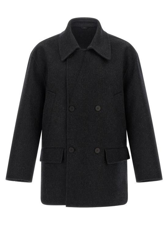 FENDI Wool Coat for Men FW1415 AOYA F0TY6