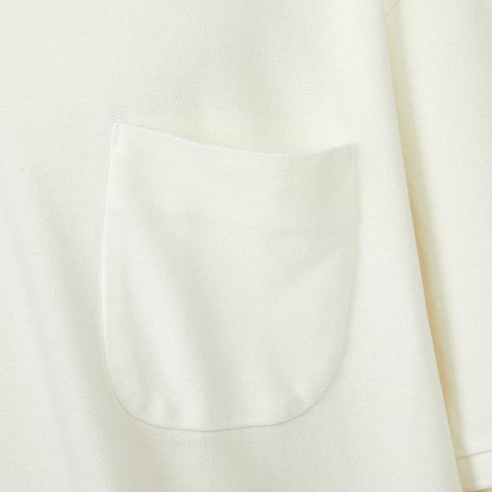 nanamica Men’s Polo Short Sleeve T-Shirt Off White