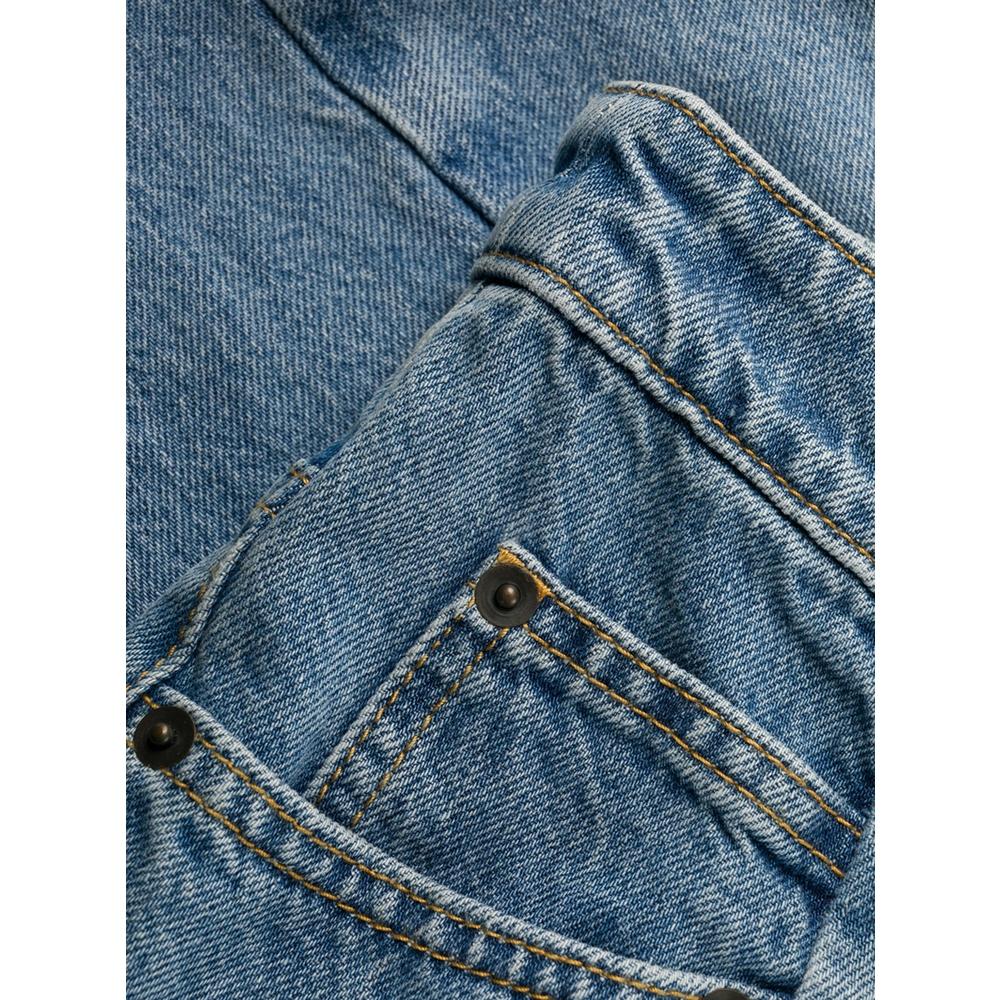 Maison Margiela Gray Denim Jeans Women’s Straight Leg Pants