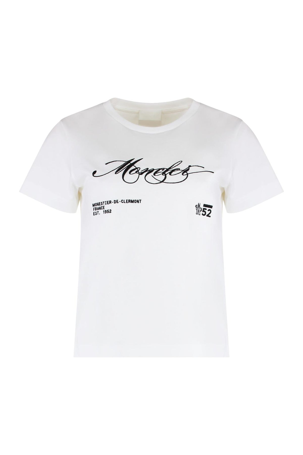 Moncler Short Sleeve T-Shirt Women’s White Cotton