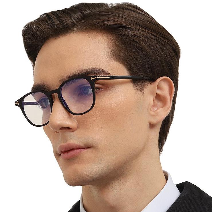 TOM FORD Blue Light Blocking Acetate Full Rim Eyeglasses Unisex TF5832B 001