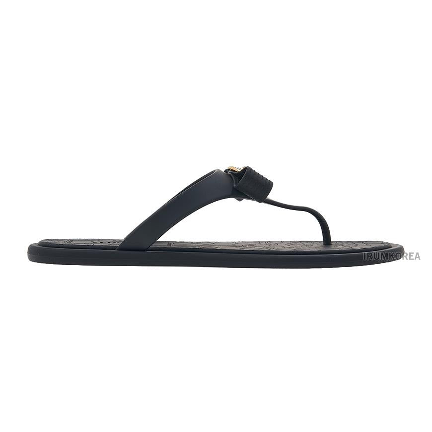 Versace Women’s Gianni Ribbon Slide Sandals 1018789 1A10983 1B00V