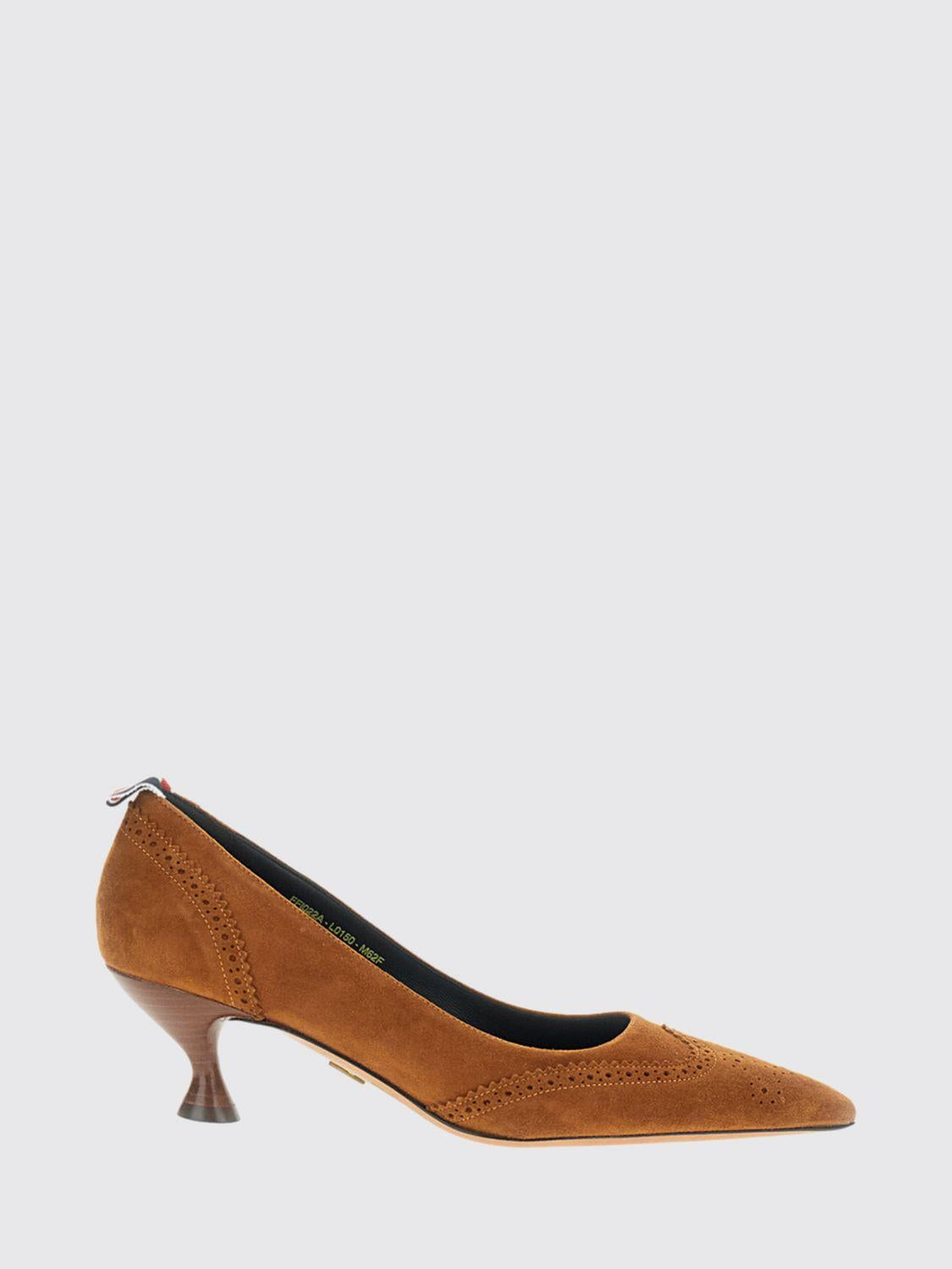 THOM BROWNE Leather Mary Jane Pumps Black Women’s Heels