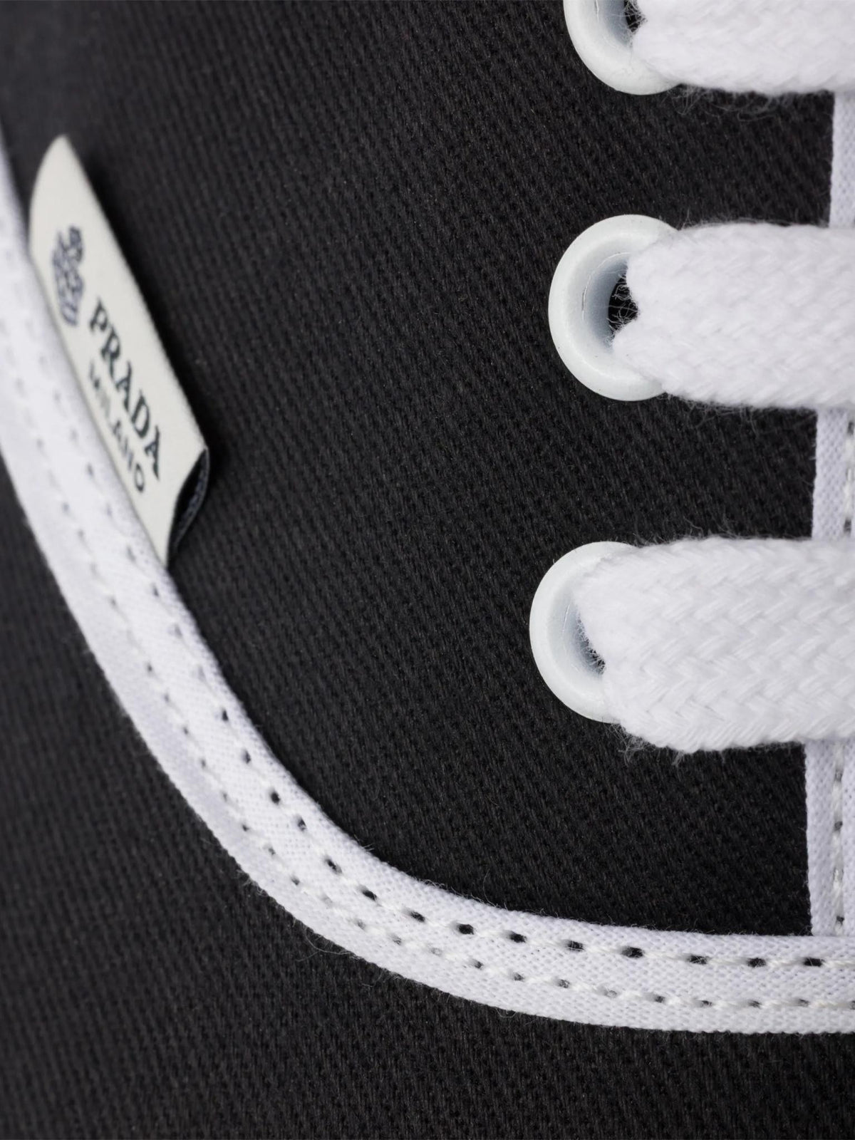 PRADA Leather Low-Top Sneakers for Men