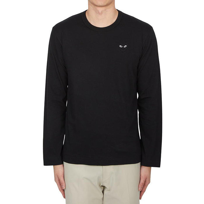Comme des Garcons Black Heart Patch Long Sleeve T-Shirt Unisex