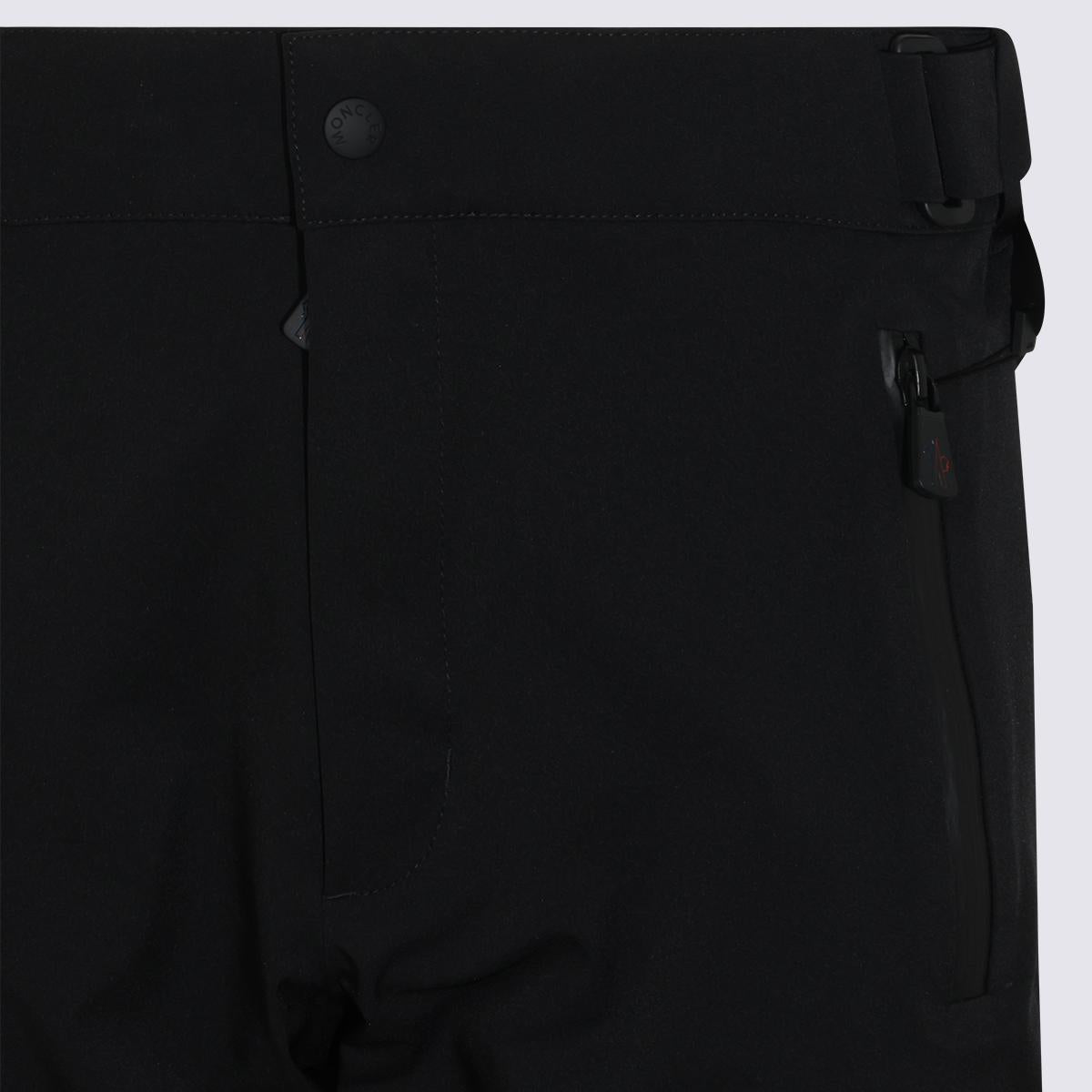 Moncler Black Cropped Trousers Men’s Pants
