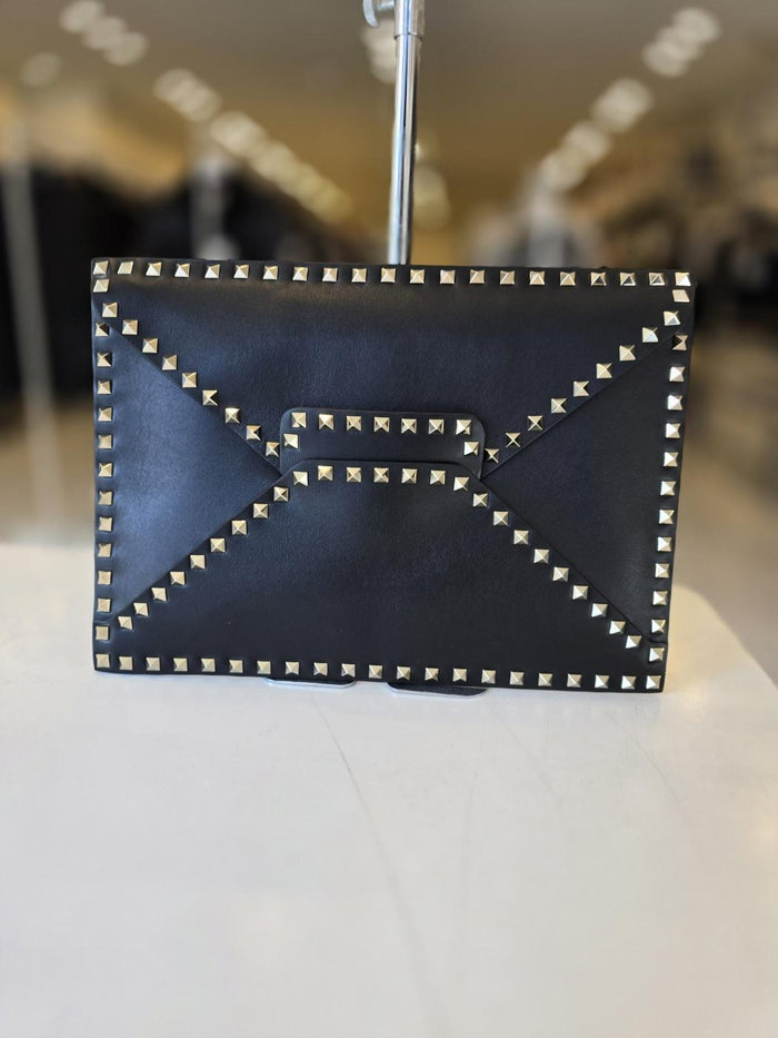 VALENTINO Gold Envelope Clutch Bag NY2B0100 NTD L60