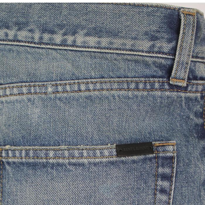 Saint Laurent Women’s Straight Leg Denim Jeans