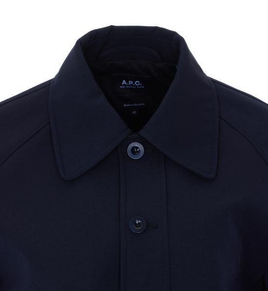 A.P.C. Blue Cotton Jacket COHKXF32026IAK
