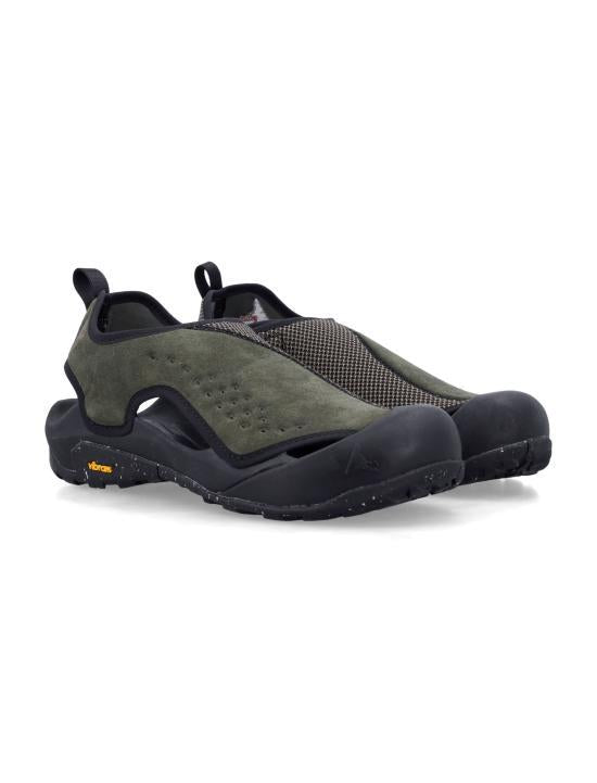 ROA Olive Leather Sandals Slippers for Women