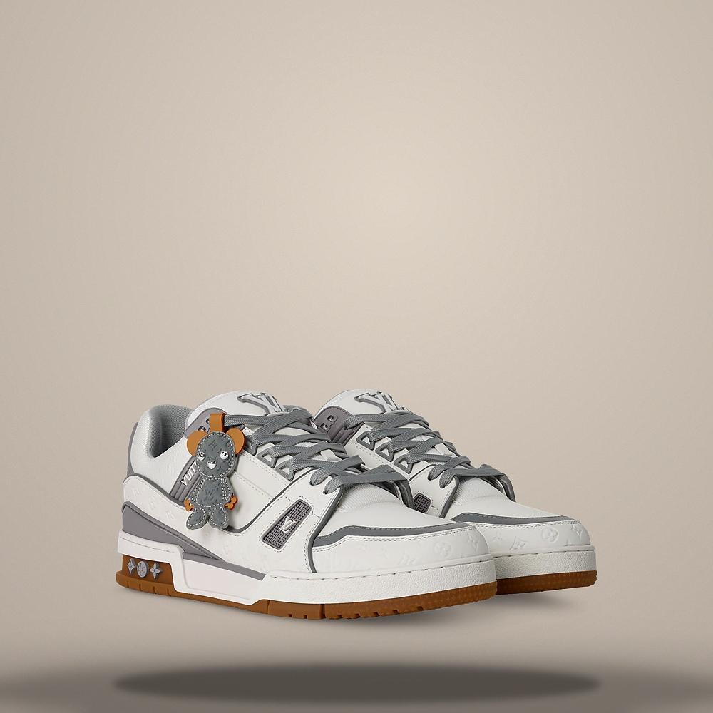 Louis Vuitton LV Trainer Low-Top Sneakers White 1AKQ3H