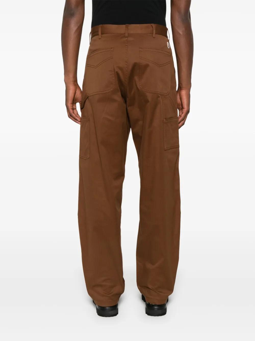 Moncler Gray Wool Suit Trousers
