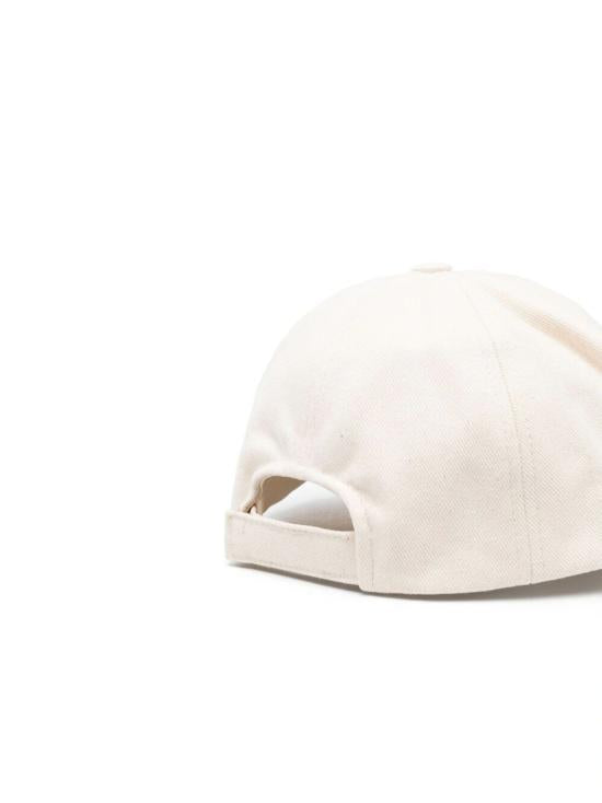 Isabel Marant TYRON Logo Baseball Cap for Men CQ001XFBA2C08AECBK ECRU BLACK DOM